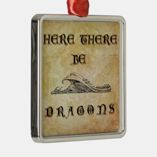 Hier zijn er tekenen metalen ornament (Rechts)