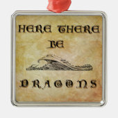 Hier zijn er tekenen metalen ornament (Voorkant)