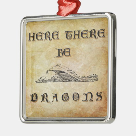 Hier zijn er tekenen metalen ornament (Links)