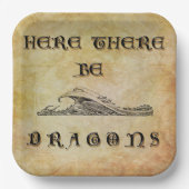 Hier zijn er tekenen papieren bordje (Voorkant)