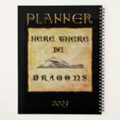 Hier zijn er tekenen planner (Achterkant)