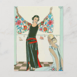 Hier zijn mijn wensen van George Barbier Briefkaart