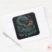 Hier Zijn Monsters Sticker (Envelop)