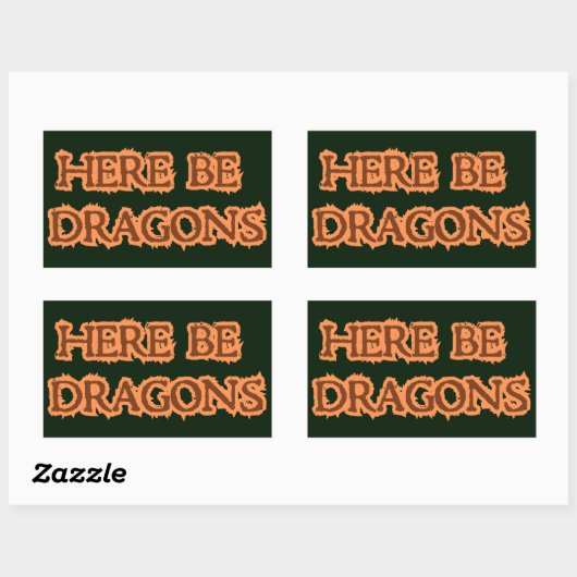 Hier zijn tekeningen rechthoekige sticker (Vel)