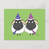 Hier zijn twee complimenten briefkaart (Voorkant)