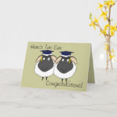 Hier zijn twee felicitaties! kaart (Gele Bloem)