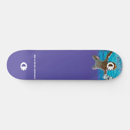 hier zijn we nu persoonlijk skateboard (Horizontaal)