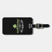 Hier zijn we voor de Shenanigans St Patrick's Day Bagagelabel (Voorkant horizontaal)