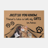 Hier zit een hoop katten in, binnenmat deurmat (Voorkant)