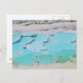 Hierapolis-Pamukkale - de plaats van de Erfenis Briefkaart (Voorkant / Achterkant)