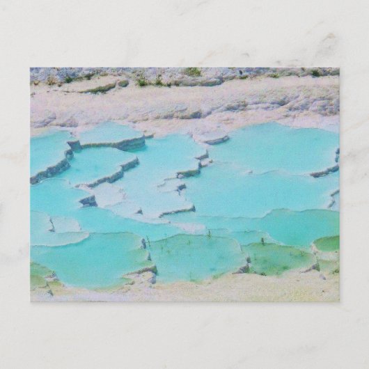 Hierapolis-Pamukkale - de plaats van de Erfenis Briefkaart (Voorkant)