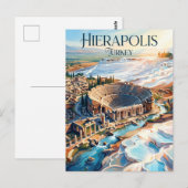 Hierapolis Turkije Briefkaart (Voorkant / Achterkant)