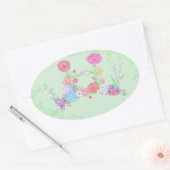 Hiërarchie bloemkroon Sticker (Envelop)