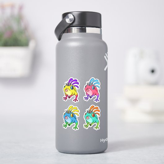 Hiërarchie kikkerstickers sticker (HydroFlask)