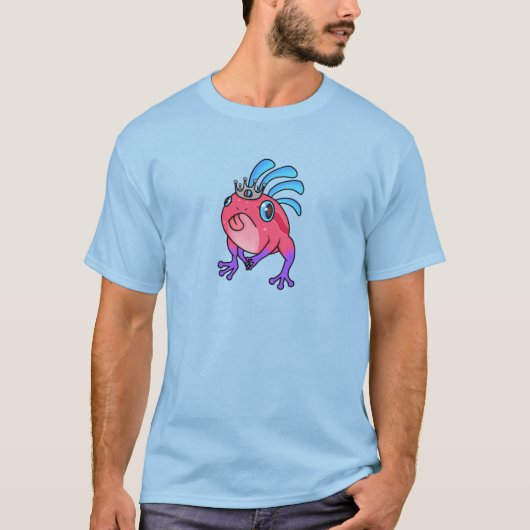Hiërarchie Roze Kikker T-shirt (Voorkant)