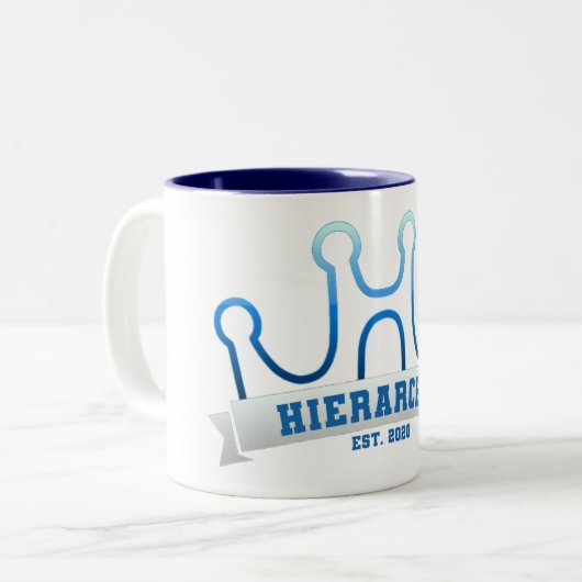 Hierarchy Banner Mok (Voorkant links)