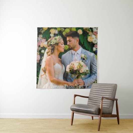 #HierBegintDeEeuwigheidTapijt Wandkleed (In situ)