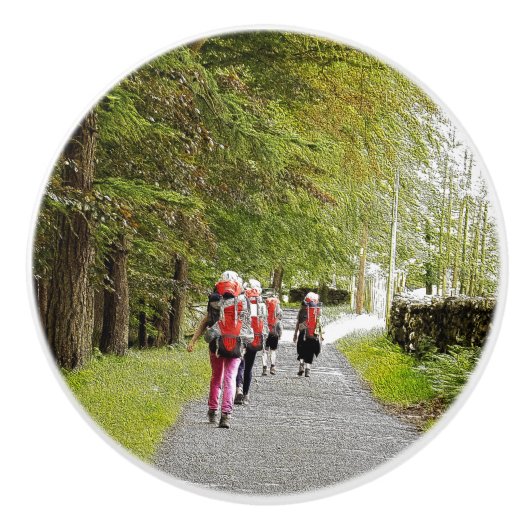 HIERMEE KERAMISCHE KNOP (Voorkant)