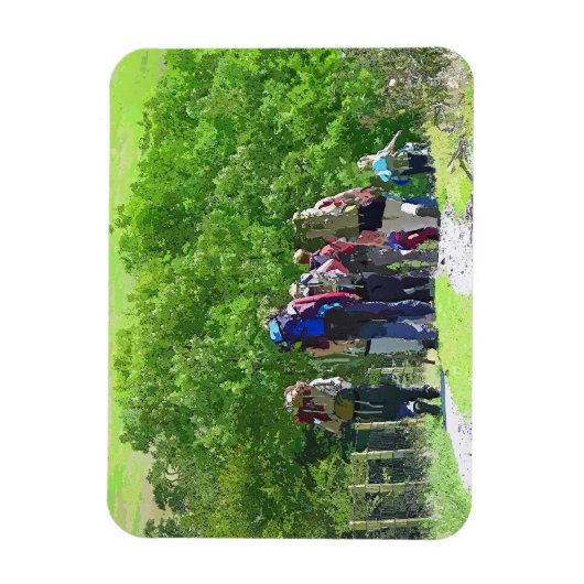 HIERMEE MAGNEET (Verticaal)