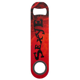 Hiermee regelt u de aangepaste naam voor RED & BLA Speed Flessenopener