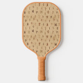 Hiermee voert u Pickleball Racket uit (Voorkant)