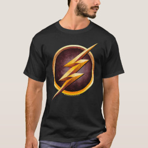 Hiermee wordt de Flash-tv-serie op de borst gezet T-shirt