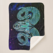 hiermee wordt de RAM-deken van de ramzodische deke Sherpa Deken (Voorkant)