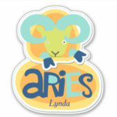 Hiermee wordt de ringzegendierentuin getankt sticker (Voorkant)