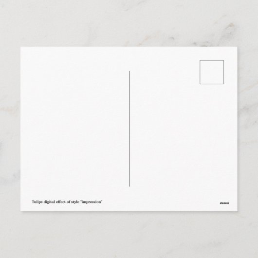 Hiermee wordt het digitale effect van stijl "impre feestdagenkaart (Achterkant)