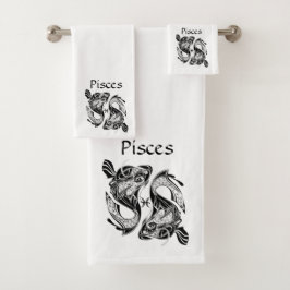 Hiermee wordt het symbool visdierentuin en -teken  bad handdoek