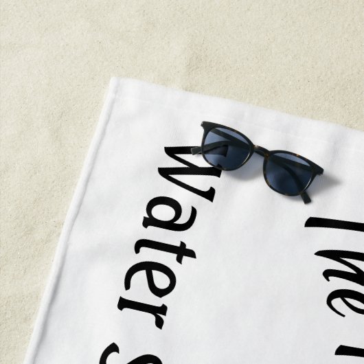 Hiermee wordt het symbool visdierentuin en -teken  strandlaken (In situ)