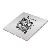 Hiermee wordt het symbool visdierentuin en -teken tegeltje (Zijkant)