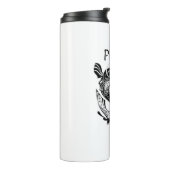 Hiermee wordt het symbool visdierentuin en -teken thermosbeker (Gedraaid links)