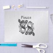 Hiermee wordt het symbool visdierentuin en -teken tissuepapier (Craft)