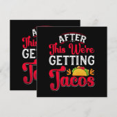 Hierna gaan we tacos halen (Voorkant / Achterkant)