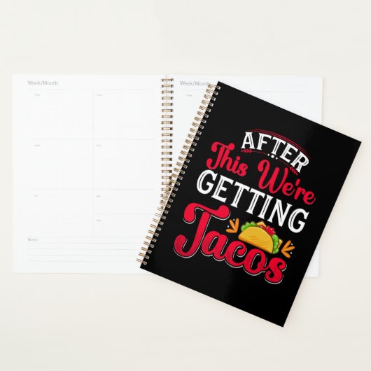 Hierna gaan we tacos halen planner (Display)