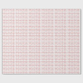 Hiëroglief Abstract Patroon Inpakpapier (Vlak)