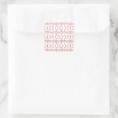 Hiëroglief Abstract Patroon Sticker (Tas)