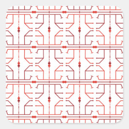 Hiëroglief Abstract Patroon Sticker