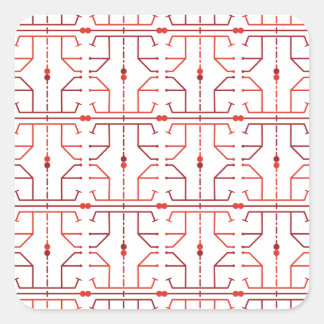 Hiëroglief Abstract Patroon Sticker