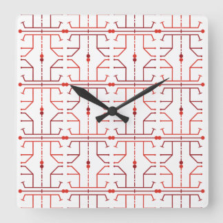 Hiëroglief Abstract Patroon Wandklok