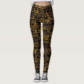 Hiërogliefen Leggings (Voorkant)