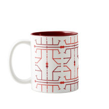 Hieroglyph Abstract Patroon Mok