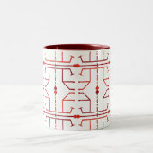 Hieroglyph Abstract Patroon Mok (Center)