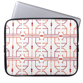 Hieroglyph Abstracte Patroon Laptop Mouw 15-inch Sleeve