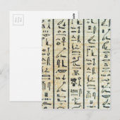 Hieroglyph Briefkaart (Voorkant / Achterkant)