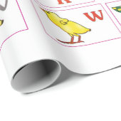 Hieroglyphic-alfabet Cadeaupapier (Rol Hoek)