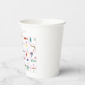 Hieroglyphic-alfabet Papieren Bekers (Links)