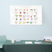 Hieroglyphic-alfabet Spandoek (Beurs)