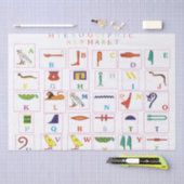 Hieroglyphic-alfabet Tissuepapier (Craft)